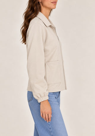 Marisa | Chaqueta de Felpa con Cremallera