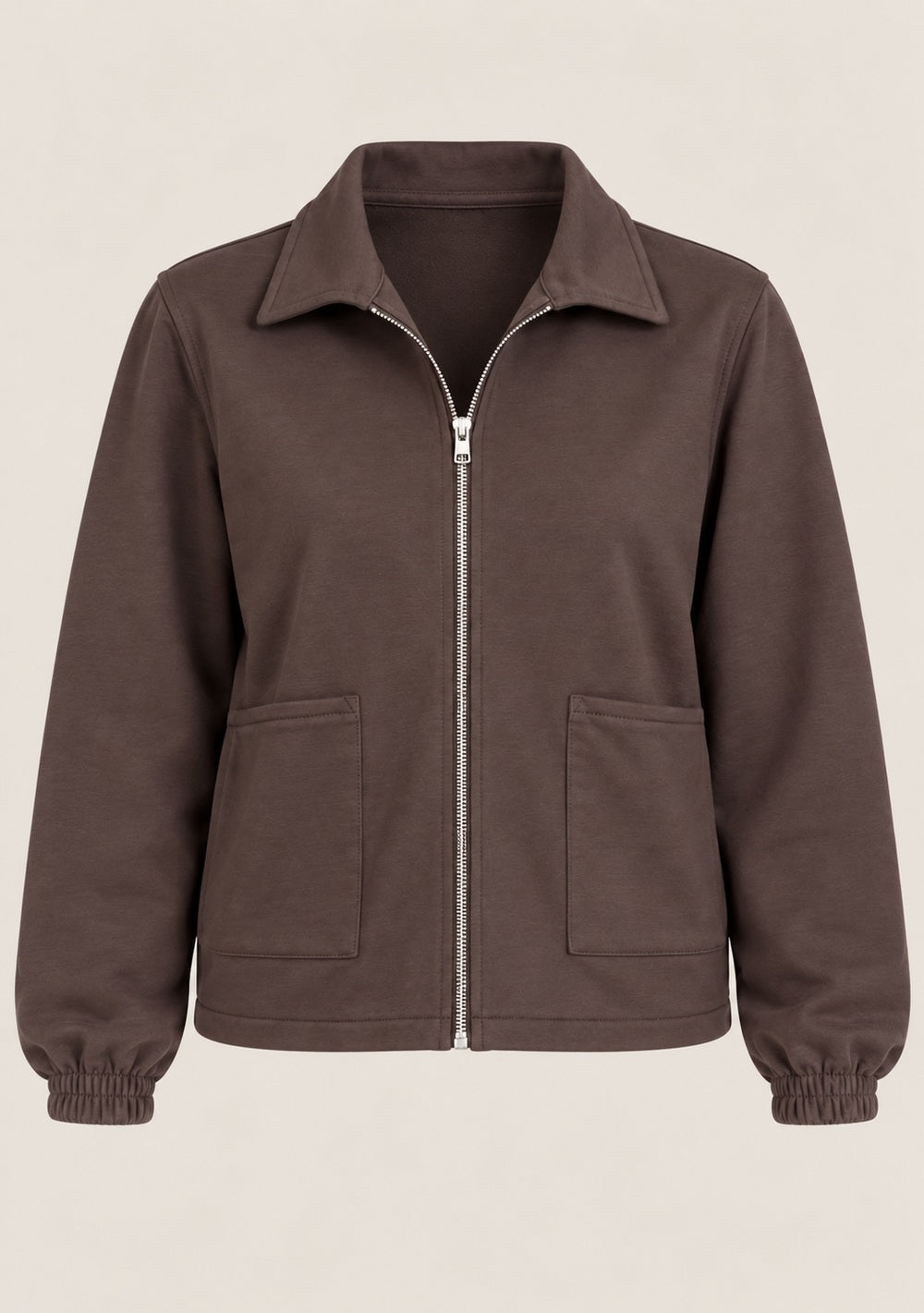 Marisa | Chaqueta de Felpa con Cremallera