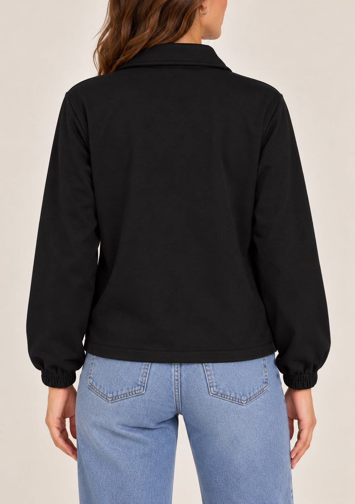 Marisa | Chaqueta de Felpa con Cremallera