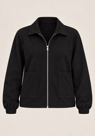 Marisa | Chaqueta de Felpa con Cremallera