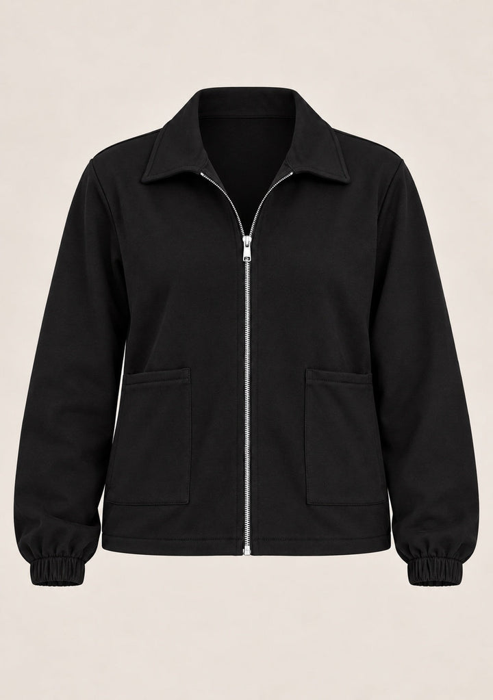 Marisa | Chaqueta de Felpa con Cremallera