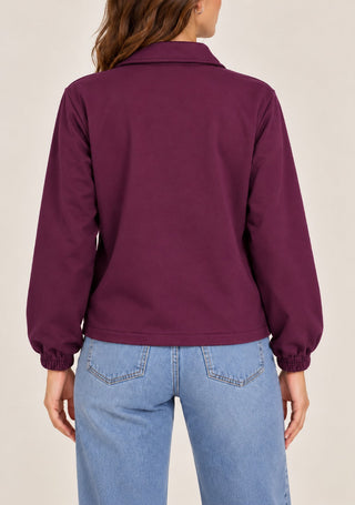 Marisa | Chaqueta de Felpa con Cremallera