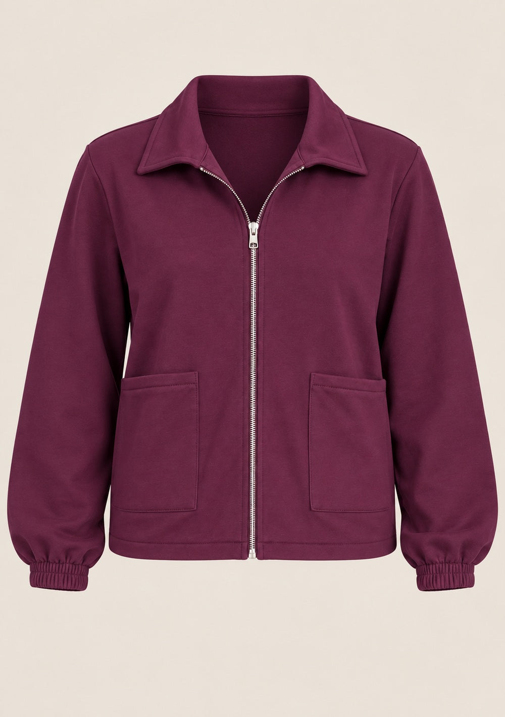 Marisa | Chaqueta de Felpa con Cremallera