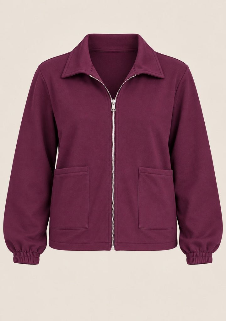 Marisa | Chaqueta de Felpa con Cremallera