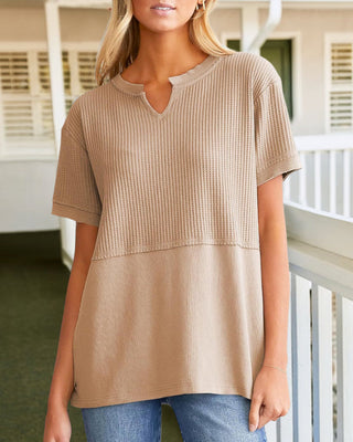 Clara | Top Oversize de Punto Gofrado