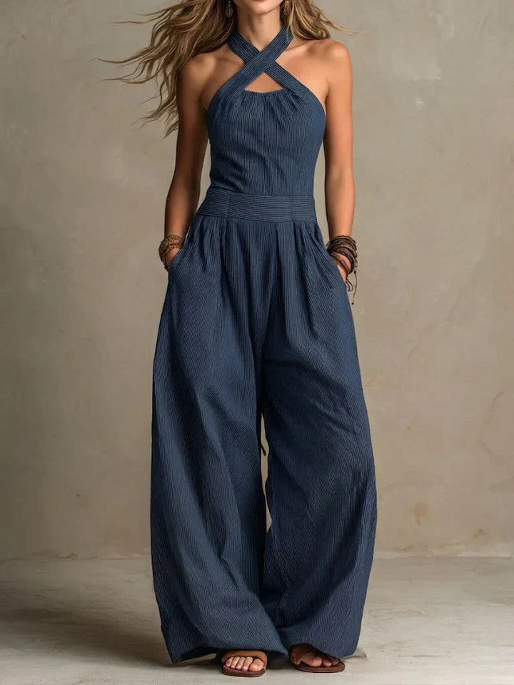 Adriana | Mono Elegante con Escote Cruzado