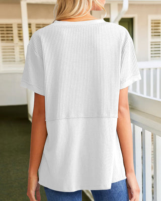 Clara | Top Oversize de Punto Gofrado