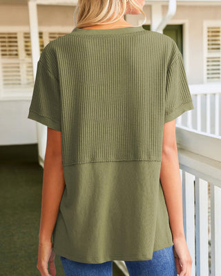 Clara | Top Oversize de Punto Gofrado