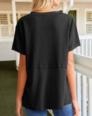 Clara | Top Oversize de Punto Gofrado