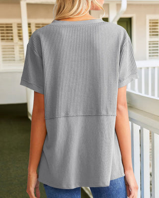 Clara | Top Oversize de Punto Gofrado