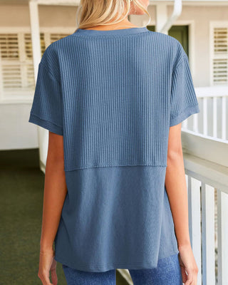 Clara | Top Oversize de Punto Gofrado