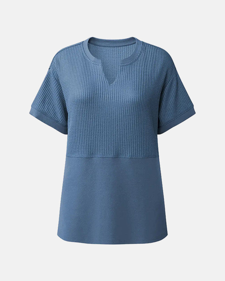 Clara | Top Oversize de Punto Gofrado