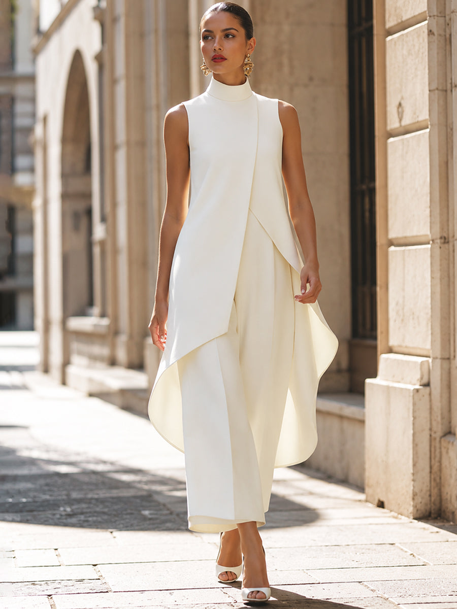 Inés | Mono Largo con Drapeado Elegante