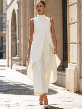 Inés | Mono Largo con Drapeado Elegante