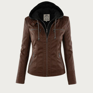 Valeria | Chaqueta con Capucha y Bolsillos con Cremallera