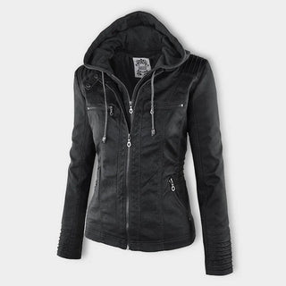 Valeria | Chaqueta con Capucha y Bolsillos con Cremallera