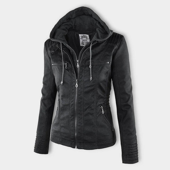 Valeria | Chaqueta con Capucha y Bolsillos con Cremallera