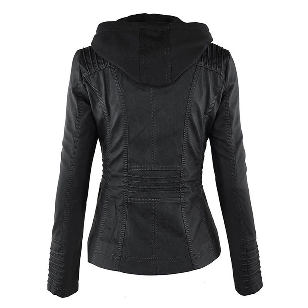 Valeria | Chaqueta con Capucha y Bolsillos con Cremallera