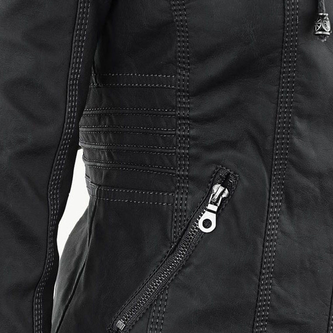 Valeria | Chaqueta con Capucha y Bolsillos con Cremallera