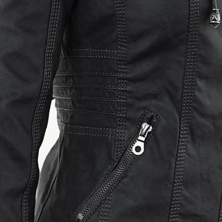 Valeria | Chaqueta con Capucha y Bolsillos con Cremallera