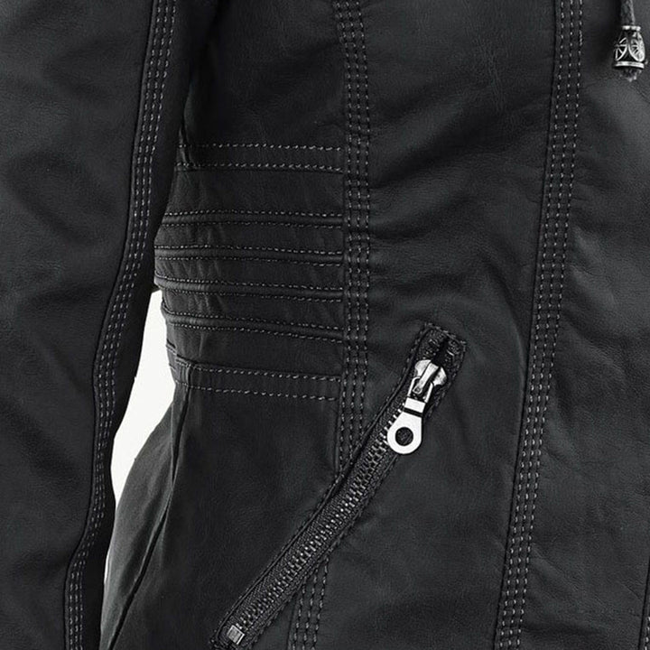 Valeria | Chaqueta con Capucha y Bolsillos con Cremallera