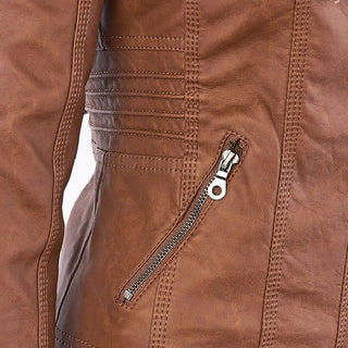 Valeria | Chaqueta con Capucha y Bolsillos con Cremallera