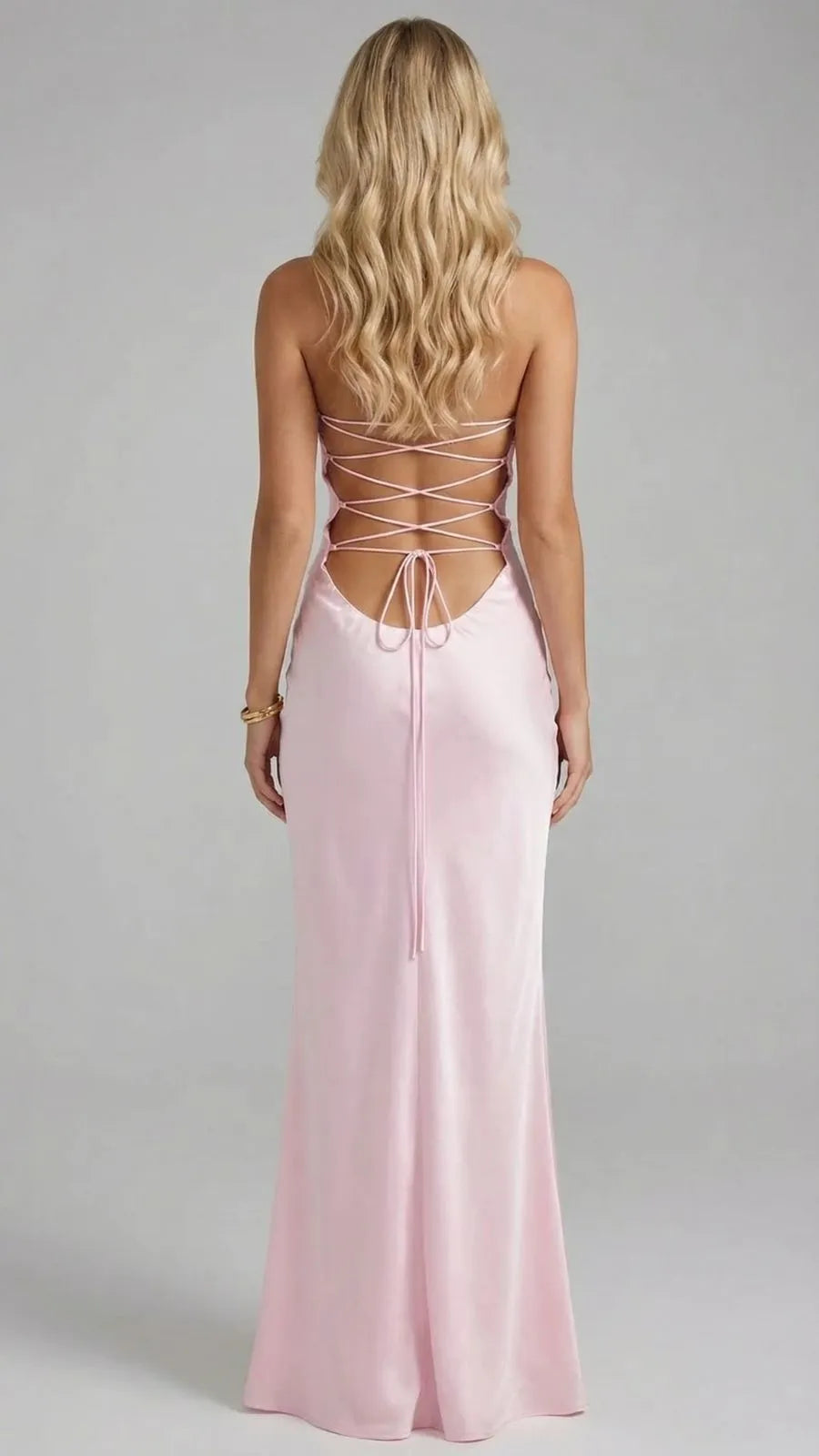 Estrella | Vestido Largo de Lentejuelas con Tirantes Finos