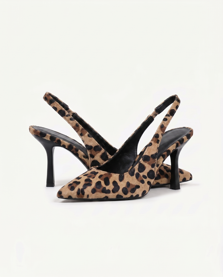 Celeste | Zapatos Destalonados de Punta Fina